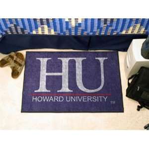  New Howard University Bison Door/Bed Mat 20x30 Rug Logo 