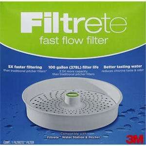  3M Filtrete Fast Flow Replacement Water Filter