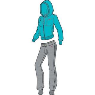 Original Nike FT Hooded Warm Up Damen Trainingsanzug mit Kapuze 
