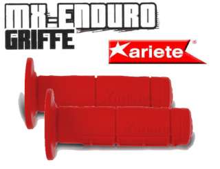 ARIETE Super Soft Griffe MX Enduro Griffgummi Rot  
