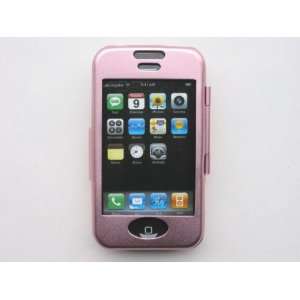  New Pink Aluminium Hard Case for Apple iPhone with 