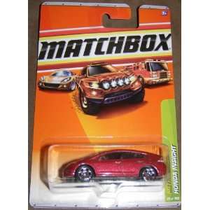    2010 MATCHBOX METRO RIDES #25 BURGUNDY HONDA INSIGHT Toys & Games