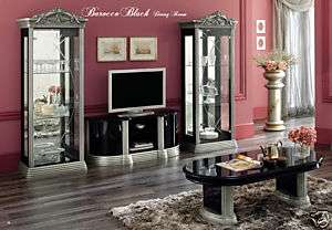   Wohnzimmer Esszimmer Stilmöbel Italien Klassik Exclusive Glamour VIP