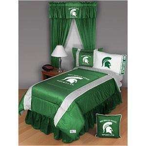   Spartans Sidelines Comforter Bed Set (Twin, Full & Queen): Home