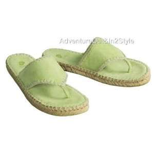   Kiki Thong Sandals for Women, in Pear Green, Size 6 M 