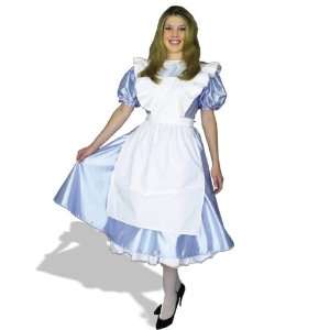  Alice in Wonderland Adult Plus Costume 1X 