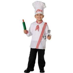  Chef Child Costume Kit (Fits Sizes 4 to 8): Toys & Games