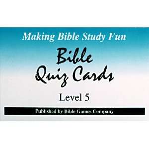  Bible Quiz Cards Level 5 Toys & Games