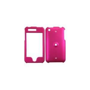  Apple Iphone 3g Hot Pink Clip on Faceplate Case 