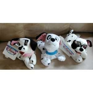    Disneys Set of 3 Different Dalmatian Dogs 8 Toys & Games