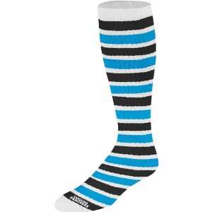 Reebok Carolina Panthers Womens Striped Tube Socks Medium:  