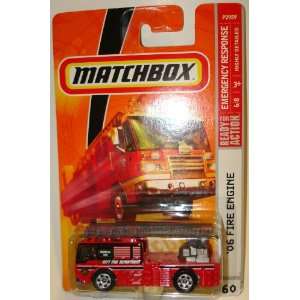   MatchBox #60 06 Fire Engine, Emergency Response Series Toys & Games