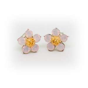   Original Austrian Swarovski Crystal Flower Earrings: Everything Else