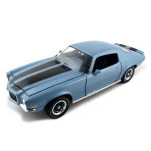   RS Z/28 Diecast Model Car 1/18 Blue Die Cast Car by ERTL: Toys & Games