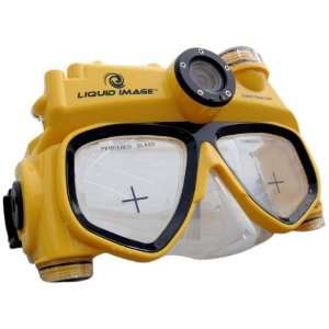 Liquid Image 3.1MP Explorer Series Camera Mask (Yellow/Black, Mid Size 