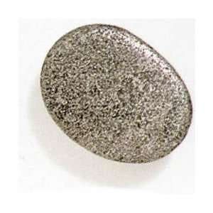 Modern Objects 2421 Polished Pewter Bamboo and Stone 1.25 Long Stone 