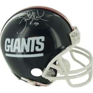   New York Giants Throwback Replica Mini Helmet   Autographed NFL Mini