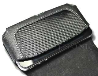New Black belt clip leather case holster for iphone 4 G  