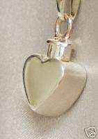 Cremation Small Heart Urn Urns Necklace  