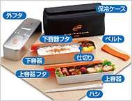 Japanese THERMOS BENTO Fresh Lunch Box DBS 900W S  