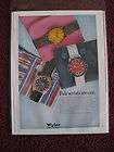1970 Print Ad Wyler Incaflex Divers Watch ~ Pale Wrists Are Out