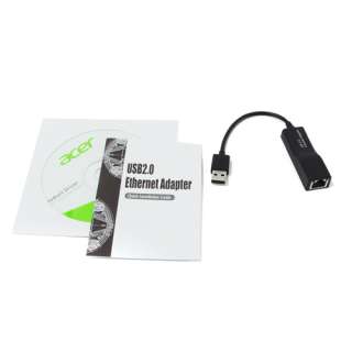   ACER USB 2.0 to LAN Ethernet Adapter for ACER S3 Laptop  