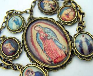   Of Guadalupe Necklace Pendant St Virgin Mary Religious Jewelry Charms