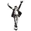 Wandtattoo Michael Jackson 3, 73 x 59 von mldigitaldesign  