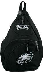 Philadelphia Eagles Black Slingshot Backpack 