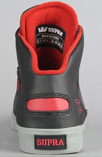 SUPRA The Society Mid Trill Pack Sneaker in Black Waxed Twill 