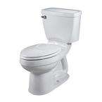    Champion 4 Right Height 2 Piece Elongated Toilet in White 