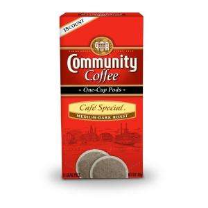 Community Coffee Cafe Special Single Cup Coffee Pods, 18 count 16216 
