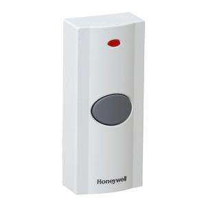 Honeywell Add on / Replacement Wireless Door Chime Push Button, White 
