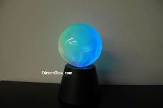 MultiColor Sphere Electra Plasma Lightning Globe Lamp 681144110956 