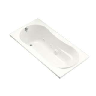 KOHLER 7236 6 ft. Whirlpool Tub with Heater and Reversible Drain in 