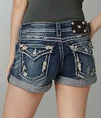 Miss Me Jeans Embroidered Denim Shorts $89.00