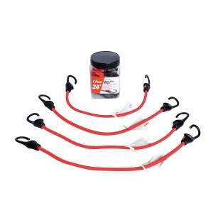 JOUBERT 24 in. Super Duty Bungee Cords (4 Pack) 4T960N at The Home 