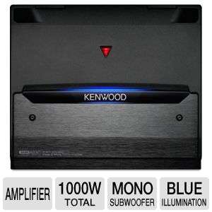 Kenwood KAC 8105D Class D Mono Power Amplifier   1000 Watts Total 