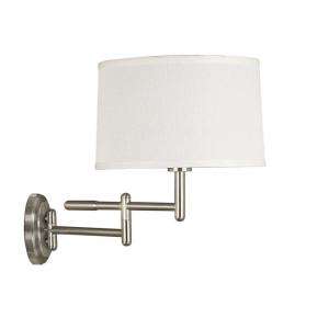 Kenroy Home Theta Wall Swing Arm Lamp 20942BS at The Home Depot