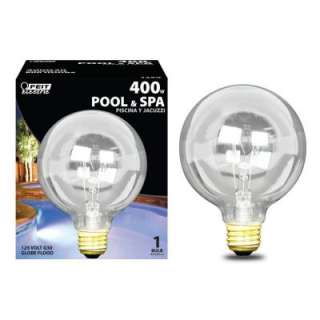 Feit Electric 400 Watt G30 Pool and Spa Globe Incandescent Light Bulb 
