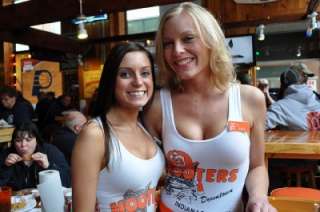 This is a 100% authentic sexy hot Hooters girl waitress uniform tank 