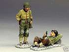   WWII BBA04 US MP Jeep w/Gis Battle of the Bulge Retired 60mm  