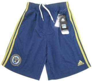Philadelphia Union MLS Youth Soccer Adidas Shorts Blue  