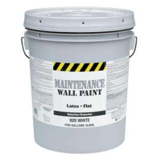 Glidden 5 Gallon Flat Interior and Exterior Paint 920 05 at The Home 