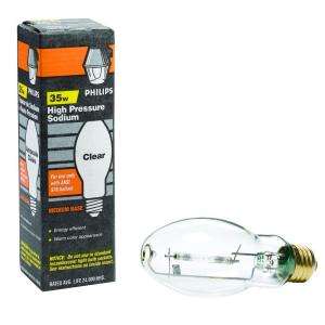 Philips35 Watt BD17 High Pressure Sodium HID Light Bulb