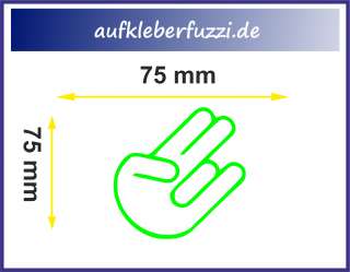 2X The Shocker Aufkleber Tuning Opel VW BMW AUDI GOLF  