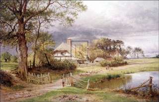 BENJAMIN LEADER Old English Cottages countryside NEW  
