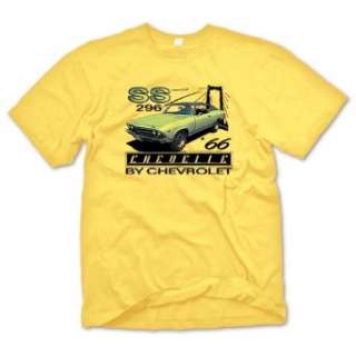 Shirt   Chevrolet Chevelle SS296 Classic Car: .de: Bekleidung