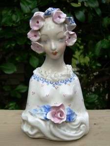 CORDEY~Signed Numbered 5010 Pretty Female Decorated Bust Porcelain 