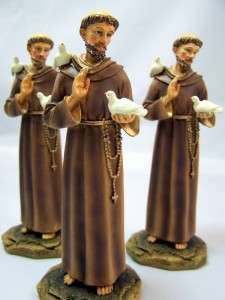 LOT 3 Saint Francis Patron Of Animals Gift Boxed Statue  
